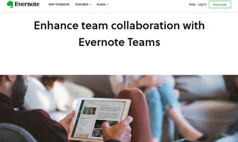 Evernote collaboration software tools