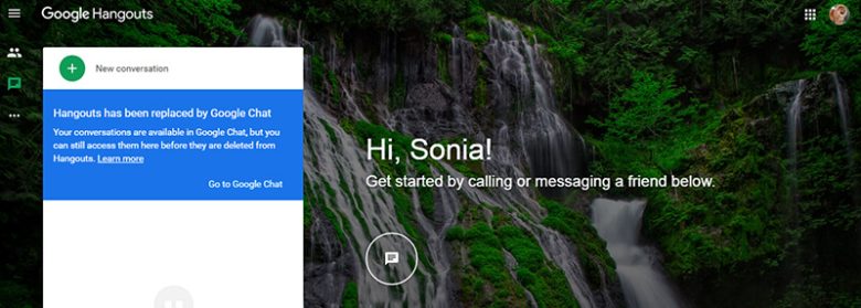 Google hangouts conference call services