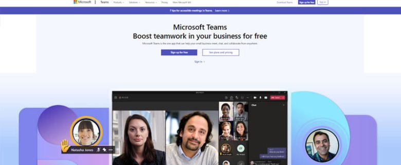 Microsoft teams conference call services