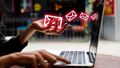 Use email marketing to promote your website reducing bounce rates