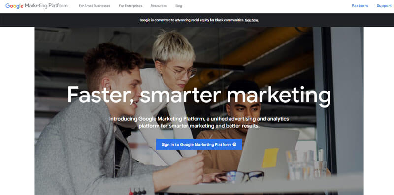 The platform for google marketing data management platform