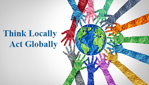 Think locally act globally