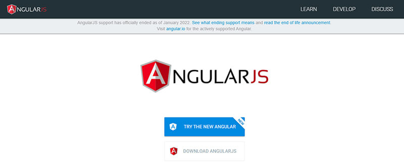 Angularjs web development frameworks