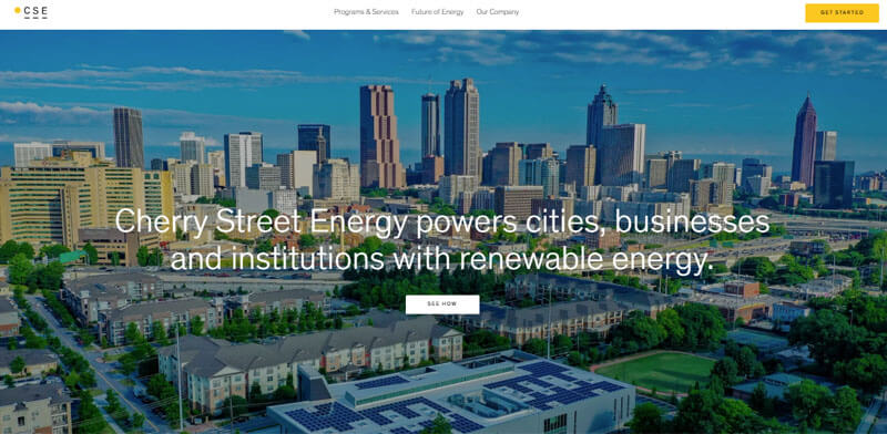 Cherry street energy solar plants