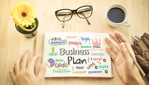 Create a business plan business succeed