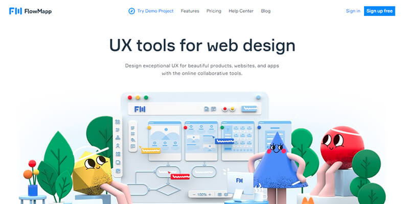 Flowmapp studio ux design tools