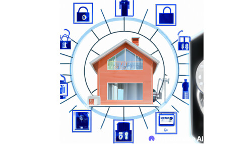 Home security system smart home technology