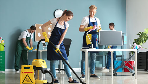 Provides expert equipment and knowledge commercial cleaners