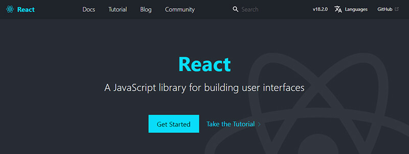 Reactjs web development frameworks