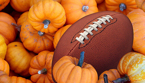 Thanksgiving football became a tradition in 1876