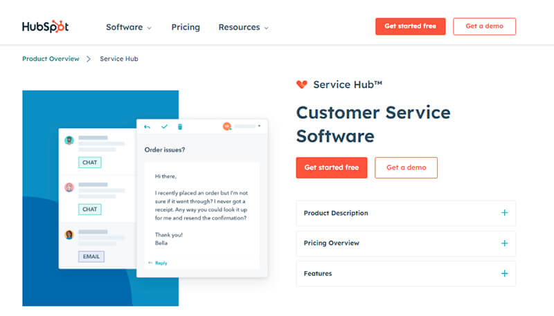 Hubspot service hub digital experience platform