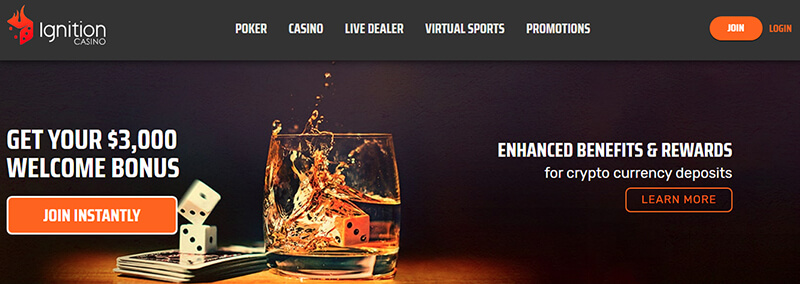 Ignition gambling sites for real money