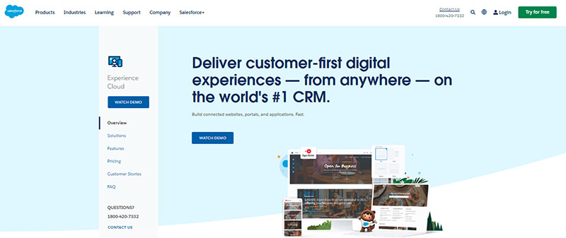 Salesforce digital experience platform