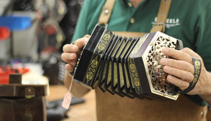 Know what features to look for concertina