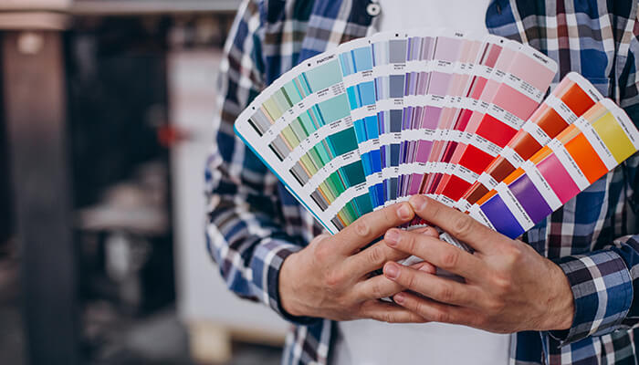 Create a color palette online business