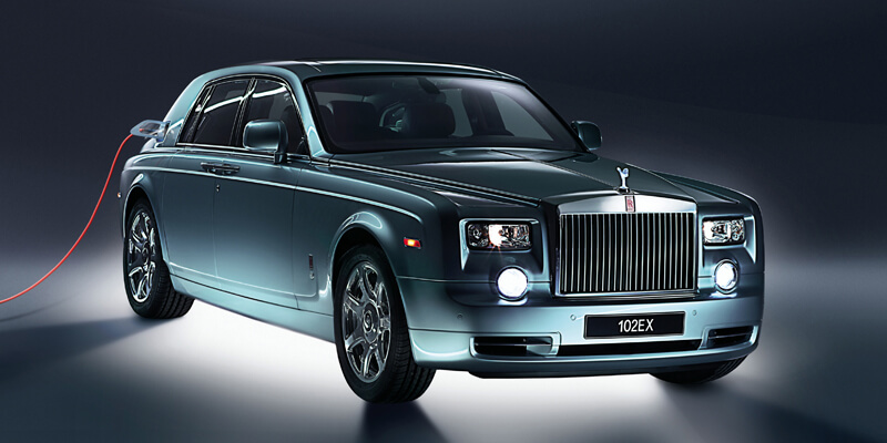 Rolls royce 102 ex luxurious electric cars