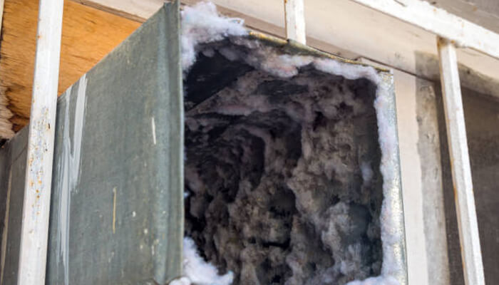 When cleaning the accumulated winter dirt air duct cleaning