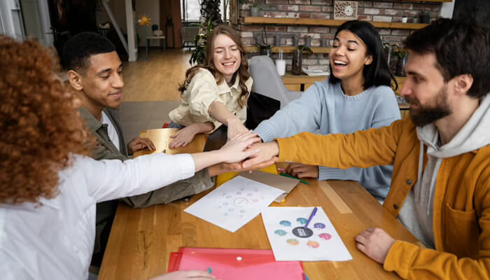 Encourage collaboration positive work environment