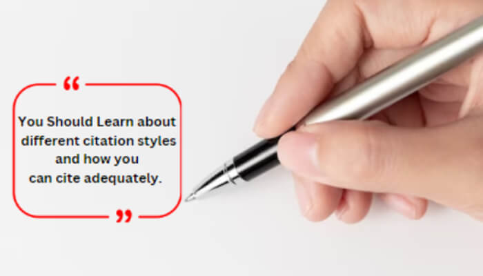 Learn about citation style academic writing