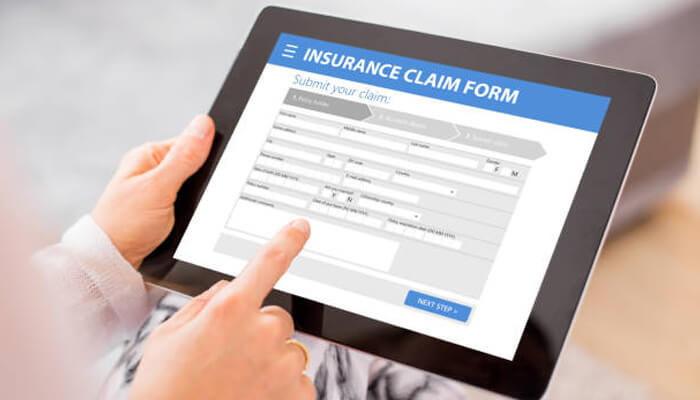 Filing an insurance claim car accident injuries