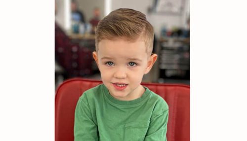 Long and layered little boy haircuts