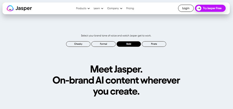 Ai tools: jasper
