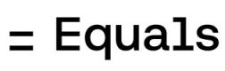 Equals app