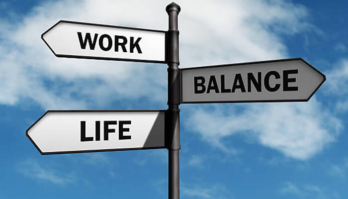 Strive to achieve work life balance insane business world