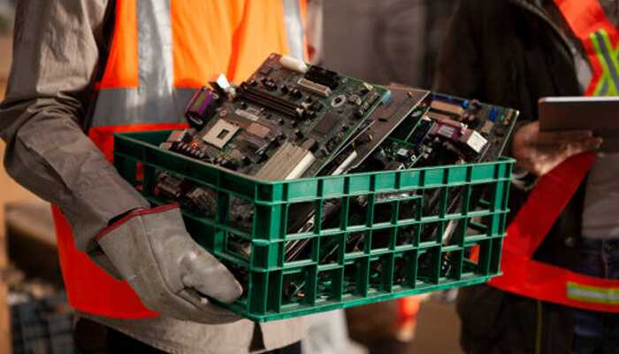 Recycle electronic waste properly