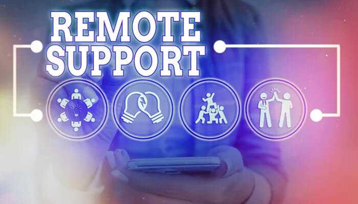 Remote support software