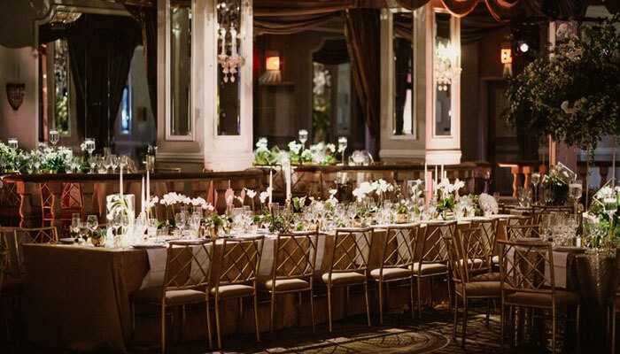 Glamorous vintage wedding