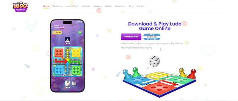 Download and play ludo fantasy app, a top ludo app for earning real money with exciting gameplay and secure transactions.