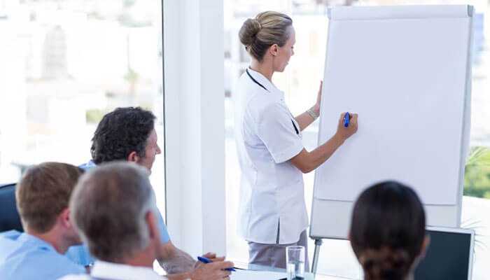 Education and training for healthcare staff